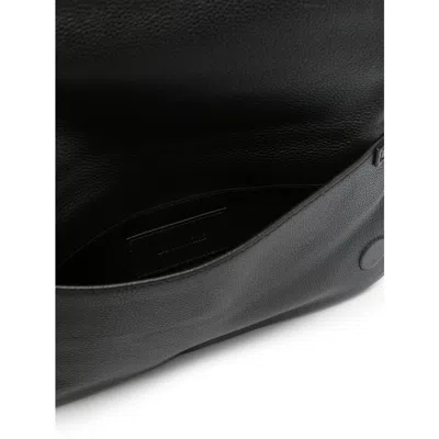 Zadig & Voltaire Rock Nano Studded Leather Shoulder Bag In Purple