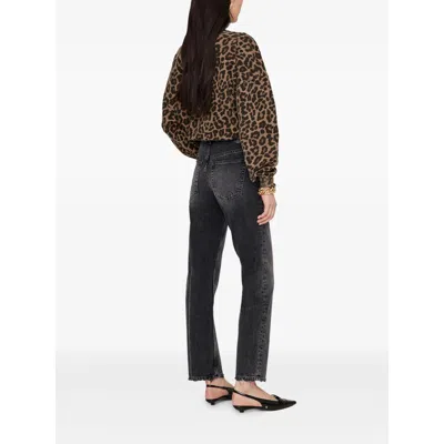 Anine Bing Sydney Leopard-intarsia Brushed Wool-blend Jumper In Animal Print