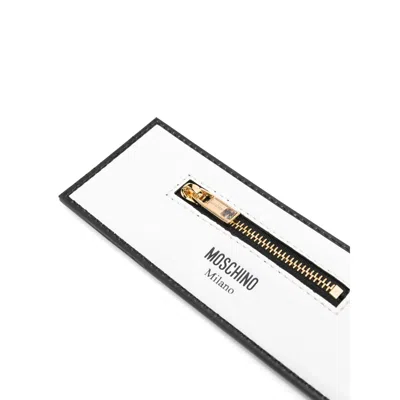 Moschino Keyring In White