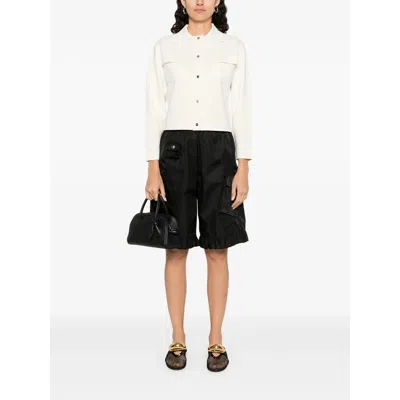 Max Mara Sweaters White In White