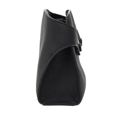 Ferragamo Black Messenger Bags Men In Red