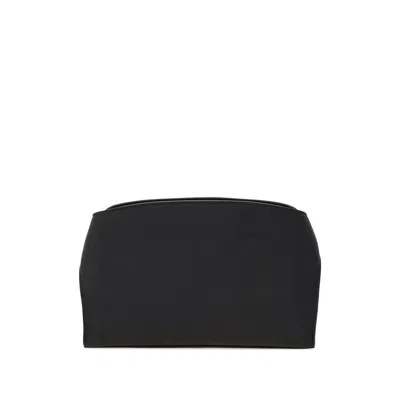 Ferragamo Black Messenger Bags Men In Red