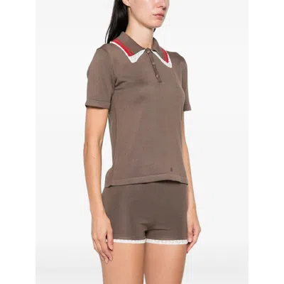 Siedres Sweaters Brown In Brown