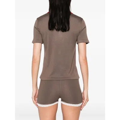 Siedres Sweaters Brown In Brown