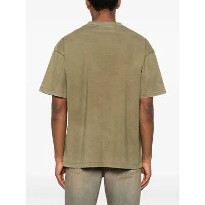 Represent Stud-logo T-shirt In Green