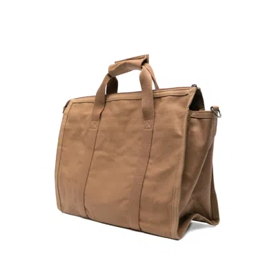 Apc Recuperation Gym Logo-detail Tote Bag In Brown