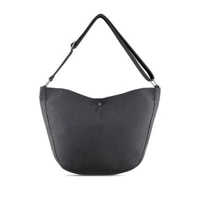 Apc A.p.c. Black Shoulder Bags Men In Black