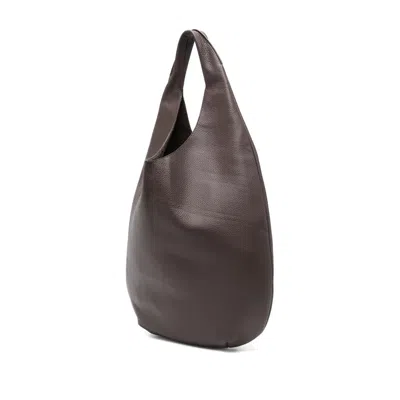 Apc A.p.c. Le Neige Shopper Bag - Leather - Brown In Brown