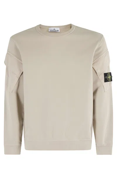 Stone Island Sweatshirt In Neutral