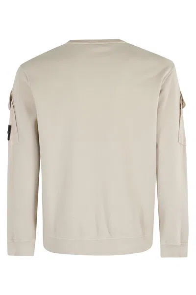 Stone Island Sweatshirt In Neutral