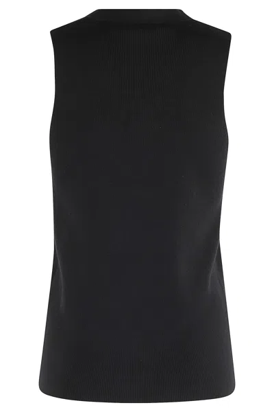 Anine Bing Lawrence Vest In Black