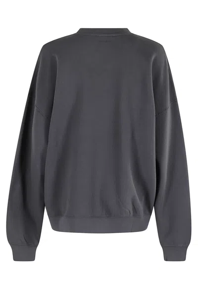 Anine Bing Miles Sweatshirt In Gray