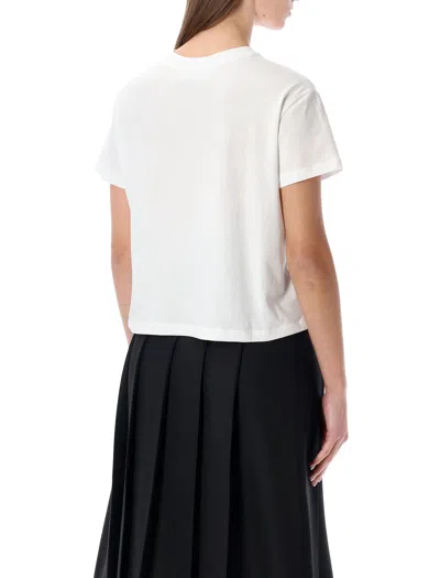 Apc A.p.c. Rue Madame Heavy Cotton Boxy T-shirt In White
