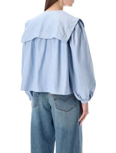 Polo Ralph Lauren Cotton Oxford Shirt With Bib Detail