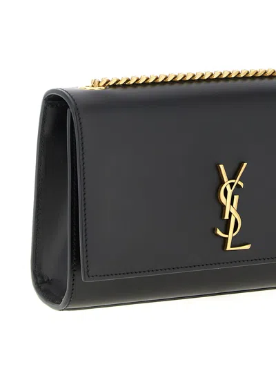 Saint Laurent Kate Small Crossbody Bag In Black