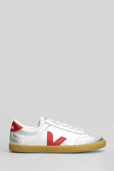 Veja Volley Sneakers In Silver