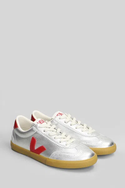 Veja Volley Sneakers In Silver