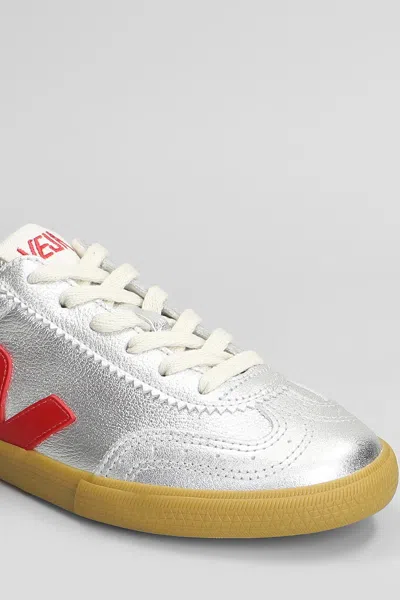 Veja Volley Sneakers In Silver