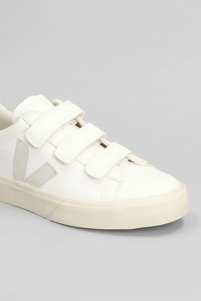 Veja Recife Sneakers In White Leather In Neutral
