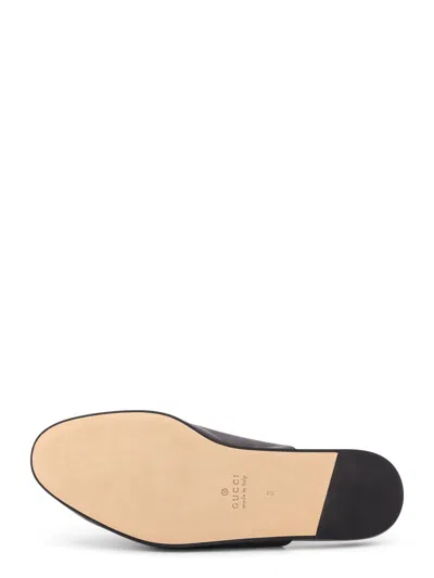 Gucci Men Black Mule With Horsebit On The Front In Smooth Leather Man