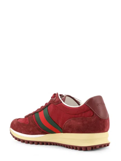 Gucci Re-motion Original Gg Fabric Sneakers In Burgundy