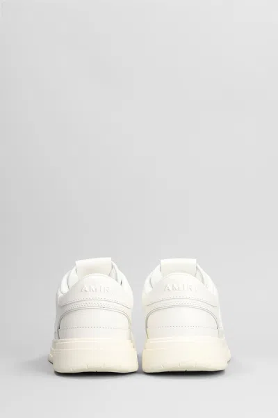 Amiri Classic Low Sneakers In White Leather In White