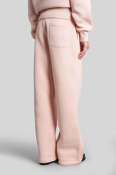 Ami Alexandre Mattiussi Pants In Rose-pink Cotton In Pink