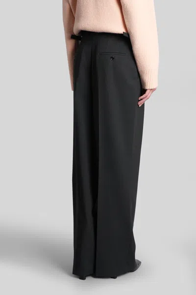Ami Alexandre Mattiussi Pants In Grey Wool In Gray