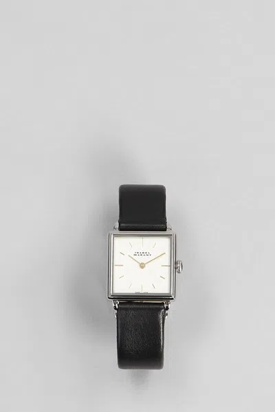 Isabel Marant Watche In Black Leather In Black