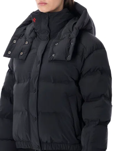 Perfect Moment Moment Technical Puffer In Black
