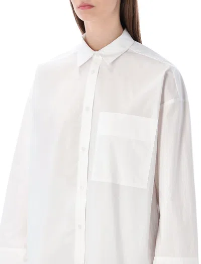 By Malene Birger Derris Oversized Shirt In White