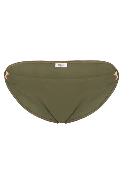 Celine Bikini Hipster In Green