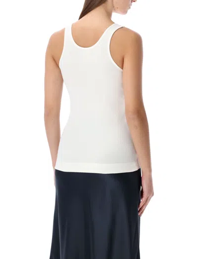 By Malene Birger Anisa Ribbed Tank In White