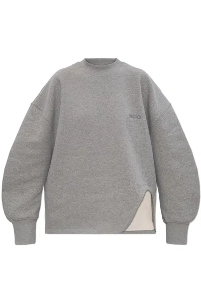 Attico Sweatshirt The  Woman Color Grey In Gray