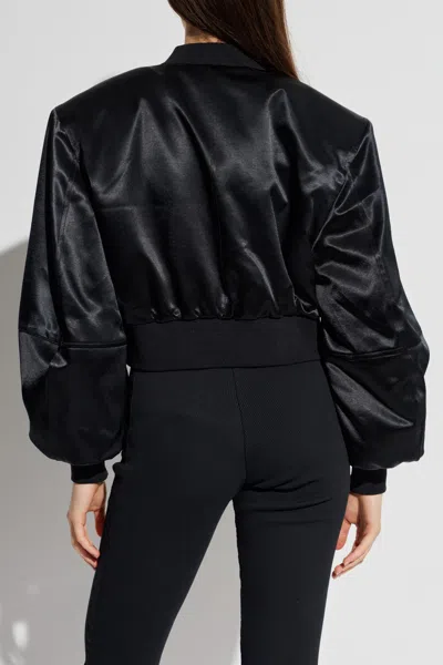 Attico The  Bomber Jacket In Black