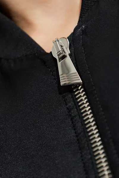 Attico The  Bomber Jacket In Black