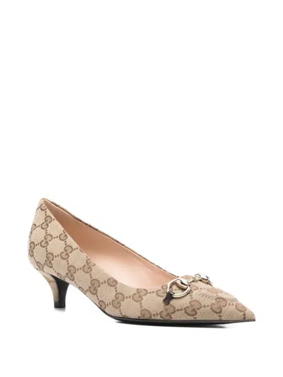 Gucci Women Gg Motif Pumps In Multi