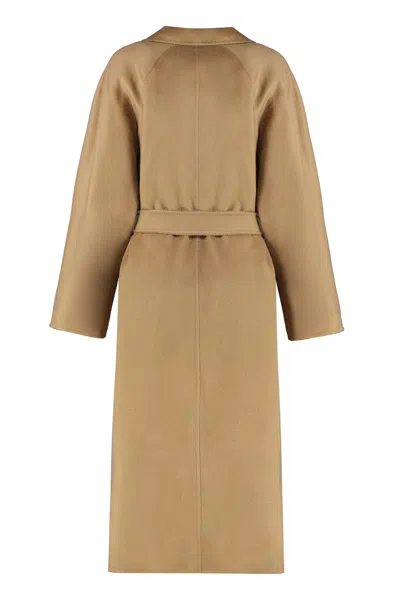 Max Mara Ludmilla Icon Coat In Brown