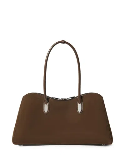 Stella Mccartney Stella Ryder Shoulder Bag In Brown