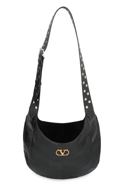 Valentino Hobo Bag  Garavani Hoboho In Nappa In Black