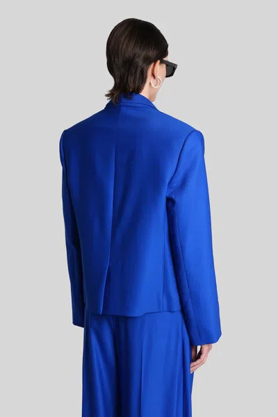 David Koma Double-breasted Jacket In Multi