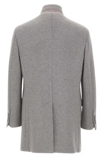 Fay New Duty Coat In Gray
