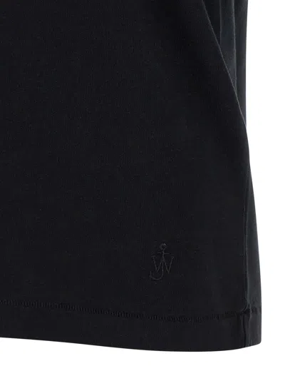 Jw Anderson Knot T-shirt In Black