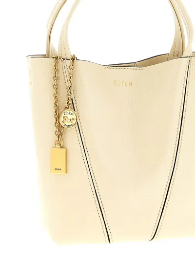 Chloé Spin Handbag In Neutral