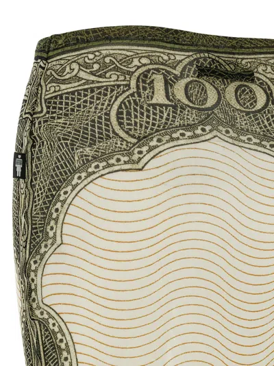 Jean Paul Gaultier Re-edition - The Green Cartouche Skirt In Multi