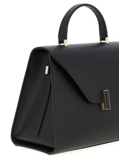 Valextra Iside Large Handbag In Black