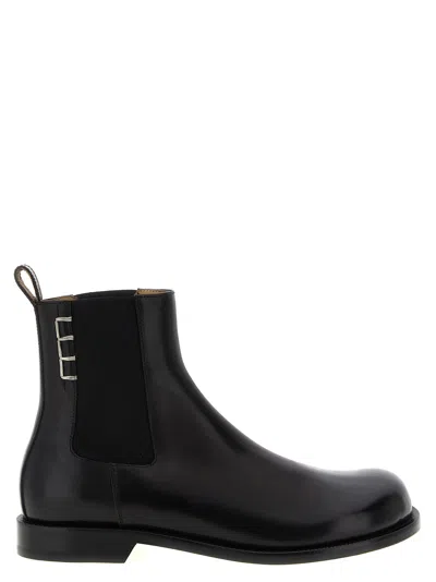 Jw Anderson Chelsea Loafer Boots And Ankle Boots Black In Black