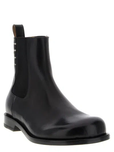 Jw Anderson Chelsea Loafer Boots And Ankle Boots Black In Black