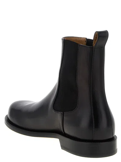 Jw Anderson Chelsea Loafer Boots And Ankle Boots Black In Black