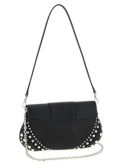 Jimmy Choo Bar Wallet On Chain In Black